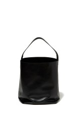 LEATHER TOTE BAG MADE BY AETA - BLACK (A26SB08AE)