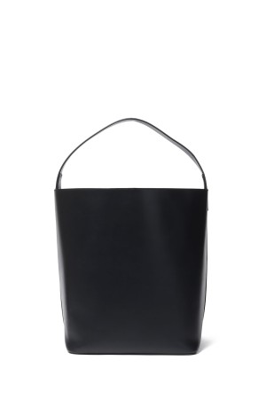 LEATHER TOTE BAG MADE BY AETA - BLACK (A26SB08AE)