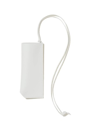 LEATHER SUNGLASSES CASE - WHITE (A26SC10RP)