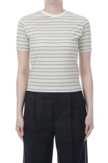 GRADIENT STRIPE JERSEY TEE - FADE MINT STRIPE (A26ST04GJ)