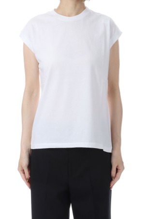 SEAMLESS CREW NECK SLEEVELESS - WHITE (A00T06ST)