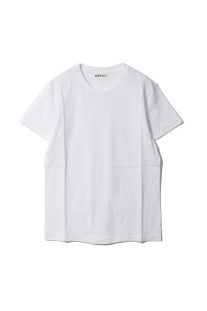 SEAMLESS CREW NECK TEE - WHITE (A00T04ST)