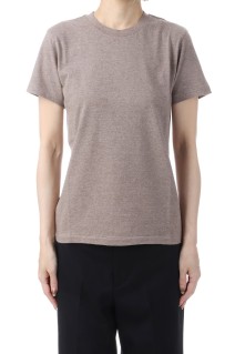 SEAMLESS CREW NECK TEE - TOP BROWN (A00T04ST)