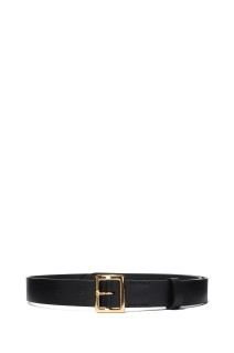 SQUARE BUCKLE BELT - BLACK (A00B07RP)