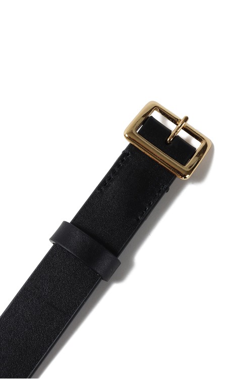 SQUARE BUCKLE BELT - BLACK (A00B07RP) | セレクトショップ