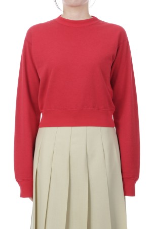 HIGH TWIST LIGHT SWEAT P/O - RED (A26SP05MU)