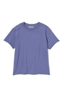 BRUSHED ORGANIC COTTON JERSEY TEE - LIGHT PURPLE (A26ST04PT)