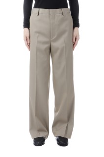 LIGHT WOOL MAX GABARDINE SLACKS - KHAKI BEIGE CHAMBRAY (A26SP08MG)