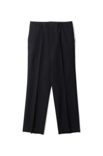LIGHT WOOL MAX GABARDINE SLACKS - TOP BLACK (A26SP08MG)