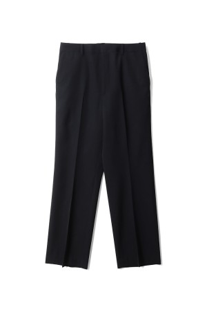 LIGHT WOOL MAX GABARDINE SLACKS - TOP BLACK (A26SP08MG)