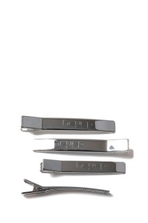 New Logo Hair Clips-4 Piece Set-SILVER(hp07725)