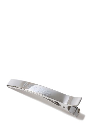 New Logo Hair Clips-Large-SILVER(hp07525)