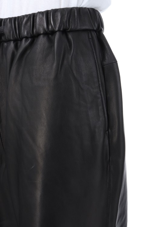 パンツ yoke sheep leather easy pants ヨーク】Sheep Leather Easy Pants(2 BLACK): YOKE: MENS｜THE TOKYO