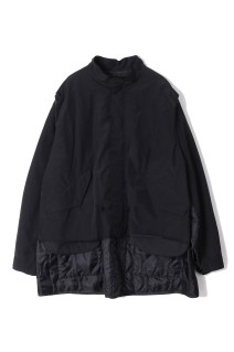 Connected Military Blouson(YK25FW01023B)-BLACK-
