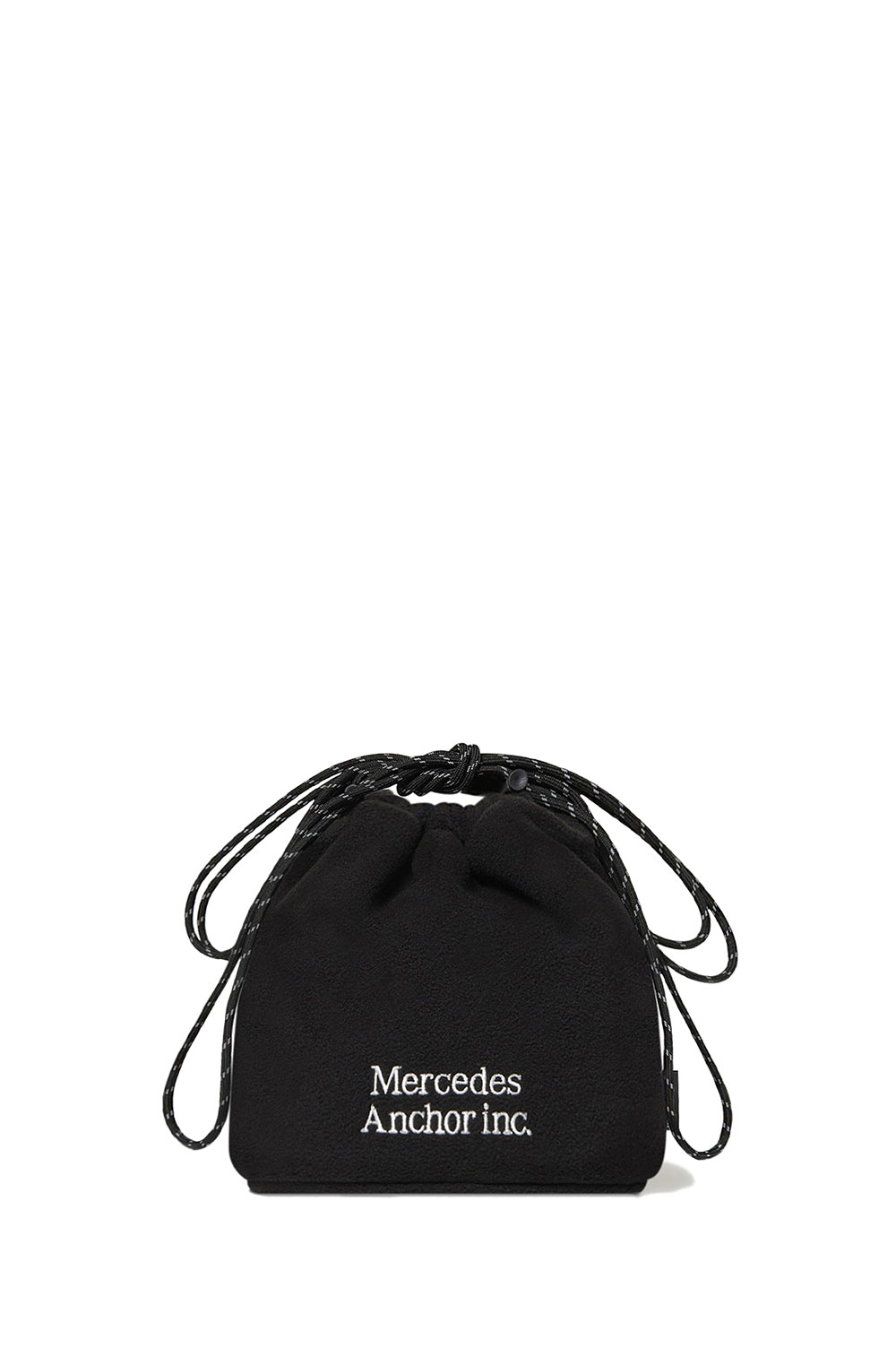 FLEECE DRAWSTRING BAG - BLACK (ANCFW25AC08) | セレクトショップ