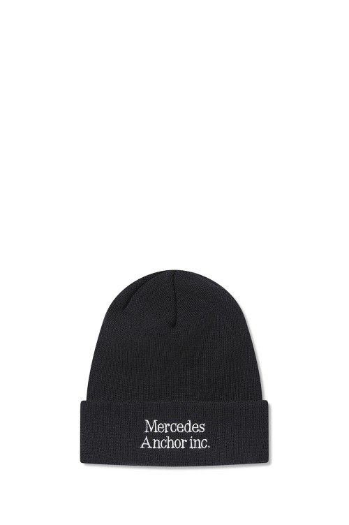 MERINO WOOL LOGO BEANIE - BLACK (ANCFW25AC15) | セレクトショップ