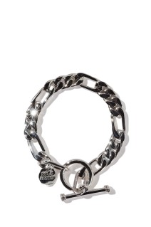 Figaro Link Bracelet -8mm- / Silver (XOB006-17)