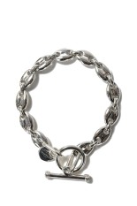 Caviar Link Bracelet -8mm- / Silver (XOB030-19)