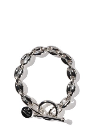 Caviar Link Bracelet -8mm- / Silver (XOB030-17)