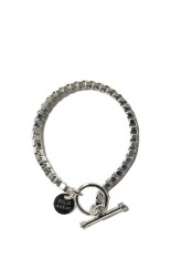 Venetian Link Bracelet -4mm- / Silver (XOB076-19)