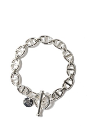 Anchor Link Bracelet -10mm- / Silver (XOB102-19)