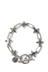 Spike Link Bracelet -15mm- / Silver (XOB112-19)