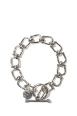 Horseshoe Bracelet -10mm- / Silver (XOB114-19)