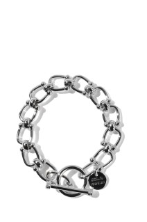 Horseshoe Bracelet -10mm- / Silver (XOB114-17)