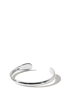 Semicircle Bangle -Wide- / Silver (XOBG024L)