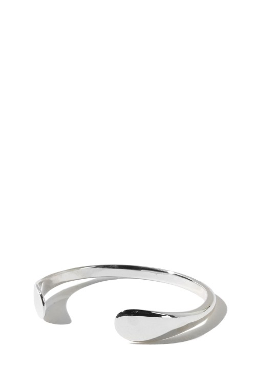 Semicircle Bangle -Wide- / Silver (XOBG024L) | セレクトショップ