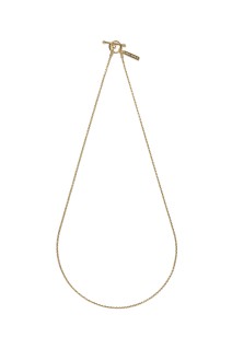 Tiny French Rope Link Necklace -50cm/Gold- (XON042-50G)