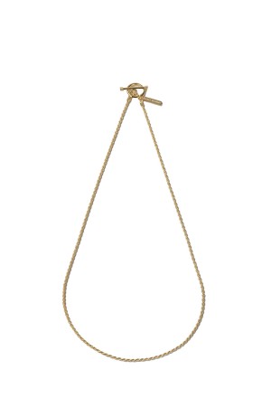 French Rope Link Necklace / Gold (XON043-50G)