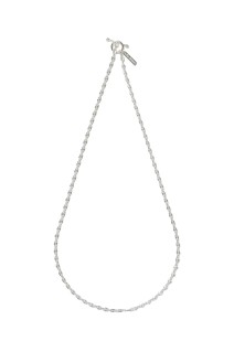 Caviar Link Necklace -50cm/Silver- (XON044-50)