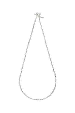 Solid Anchor Link Necklace / Silver (XON047-60)