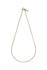 Spike Link Necklace-50cm /Gold- (XON048-50G)