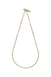 Figaro Link Necklace -50cm/2mm/Gold- (XON049-50G)