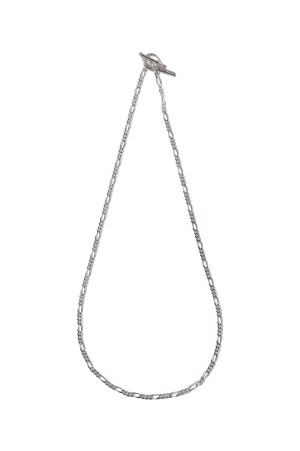 Figaro Link Necklace -4mm- / Silver (XON050-60)