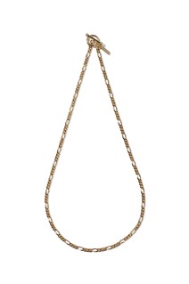 Figaro Link Necklace -50cm/4mm/Gold- (XON050-50G)
