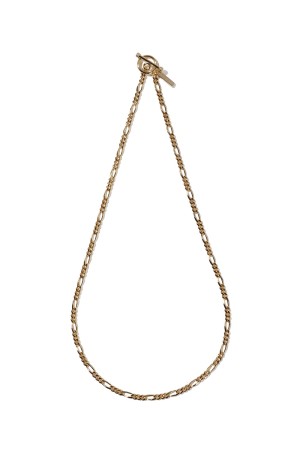 Figaro Link Necklace -4mm- / Gold (XON050-50G)