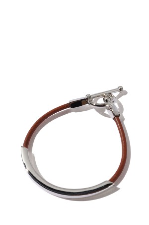 Square Leather Bracelet / Camel (XOLB005L-CML)