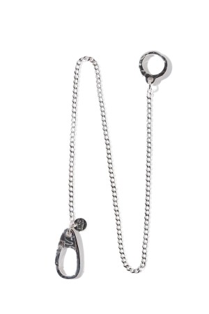Double Clasp with Flat Link / Silver (XOWC002-50)