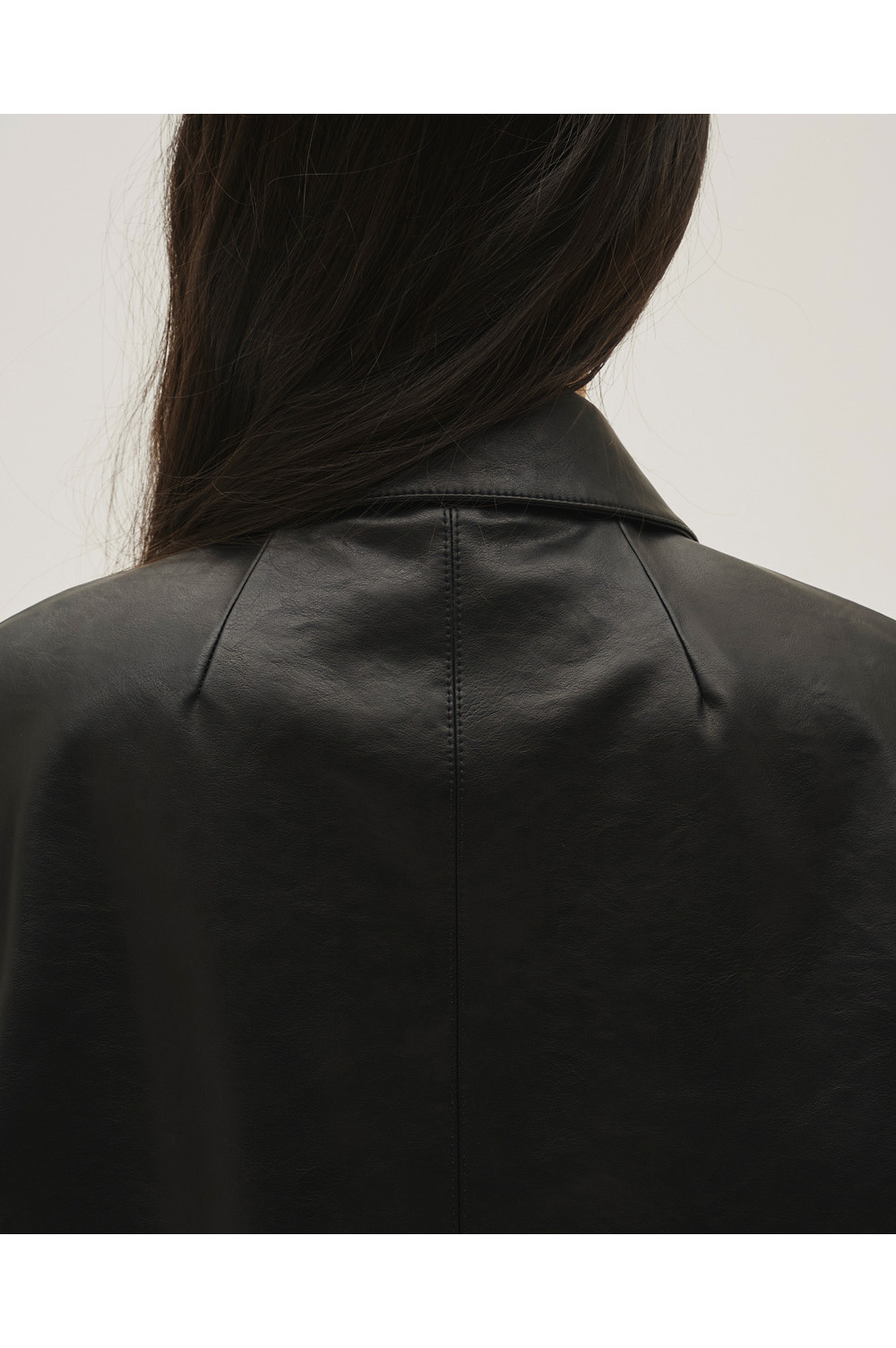 Leather Shirts Jacket - BLACK (12610101) | セレクトショップ