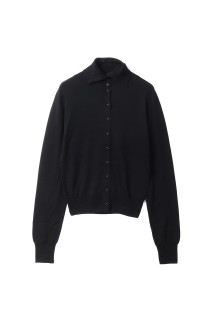 Tencelwool Highneck Knit - BLACK (12610520)