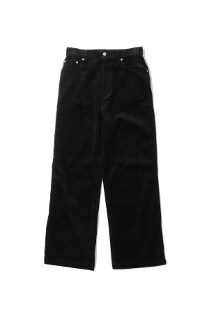 Chunky Corduroy Pants - BLACK (12610703)
