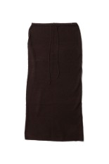 Miniboucle Knit Skirt - CHOCOLATE (12610806)