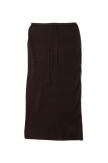 Miniboucle Knit Skirt - CHOCOLATE (12610806)