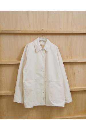 Boyfriend Cotton Jacket - WHITE (12610102)