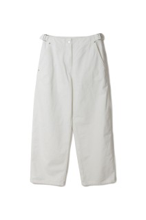 Boyfriend Cotton Pants - WHITE (12610702)