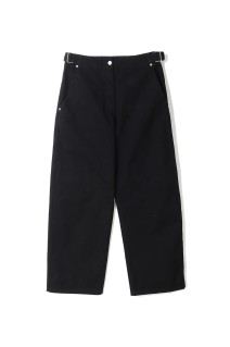 Boyfriend Cotton Pants - BLACK (12610702)