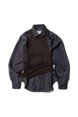 2set Layered Shirts - INDIGO (12610404)